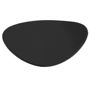 Alessi FM10/77 B COLOMBINA COLLECTION PETITE SOUCOUPE EN MELAMINE NOIR SET DE 6 PIECES