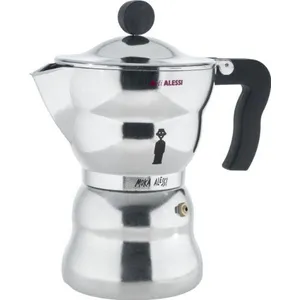 Machine à espresso - ALESSI - Moka - Aluminium et plastique - Design Alessandro Mendini - 30 cl pas cher