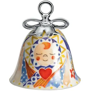 Comparateur de prix : Alessi MW40 1 Décoration de Noël Jésus en porcelaine multicolore