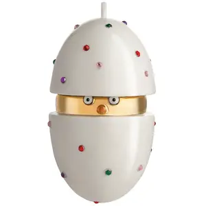 Alessi MJ16 1 Décoration Céramique, Multicolore, 5,6 x 5,6 x 9,5 cm pas cher