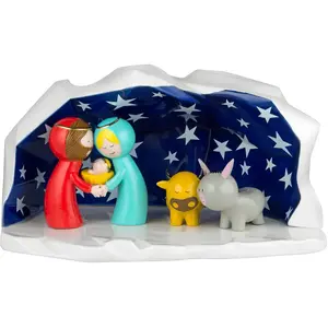 Alessi - Crèche Crèche & santon - Blanc - Porcelaine - Designer Massimo Giacon