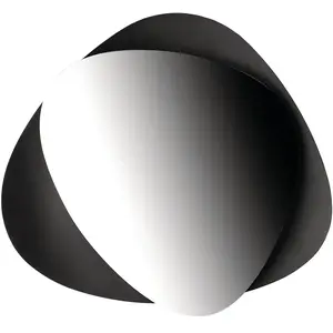Alessi - Miroir mural Colombina - Noir - Acier - Designer Doriana & Ma...Vendu parmade-in-design