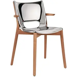Alessi - Fauteuil Poêle Collection - Métal - Acier inoxydable poli mir...Vendu parmade-in-design