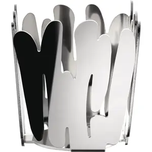 Alessi - Photophore Bark - Métal - Acier inoxydable - Designer Donia M... pas cher