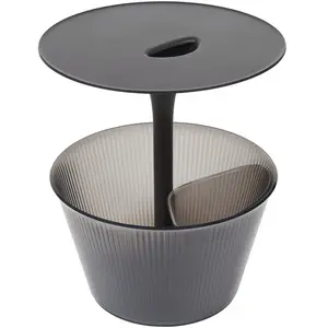 ALESSI Table d'appoint PICK-UP 43cm Noir noirVendu paramazon