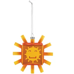 Alessi Sunflake GJ02 7 Décoration de Noël en Verre soufflé décoré à la...Vendu paramazon