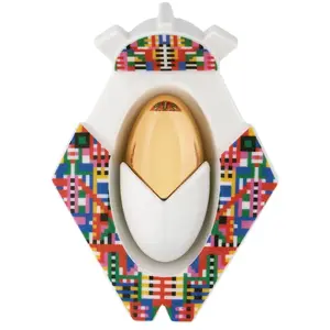 Alessi - Santon Crèche et santon - Blanc - Porcelaine - Designer Elena Salmistraro pas cher