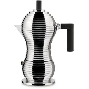 Comparateur de prix : Alessi Cafetière à induction Pulcina Noir 6 tasses