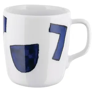 Alessi - Mug Itsumo - Bleu - Porcelaine - Designer Samiro Yunoki