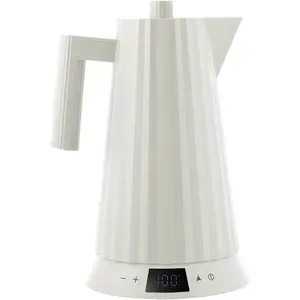 ALESSI Bouilloire 1,7l Plissee Th. Harz / Blanc blanc