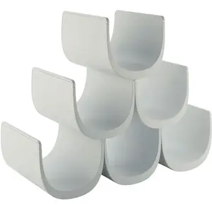 Alessi GIA13 Noè Porte Bouteilles Design Résine Thermoplastique Blanc pas cher