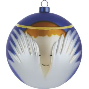 Alessi - Boule de Noël Noël - Multicolore - Verre soufflé bouche - Designer Marcello JoriVendu paramazon