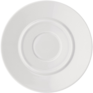Alessi - Soucoupe La Bella Tavola - Blanc - Porcelaine fine - Designer...