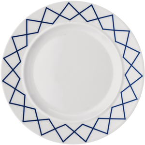 Alessi - Assiette La Bella Tavola - Bleu - Porcelaine fine - Designer ...