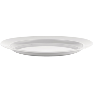 Alessi - Plat de service La Bella Tavola - Blanc - Porcelaine fine - D... pas cher