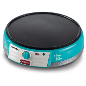Crêpière Ariete 0202. 1 Crêpe 1000 W Bleu Argent Blanc