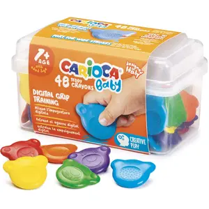 Carioca Mallette 48 Bébé Teddy Crayons
