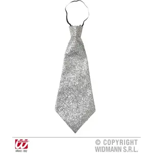 Comparateur de prix : Cravate - WIDMANN - Large - Argentée - Paillettes - Mixte