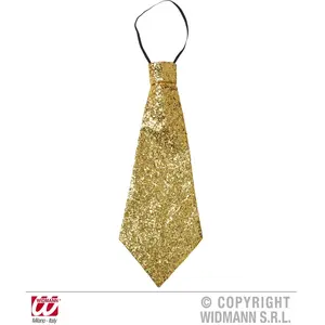 Comparateur de prix : PYRAGRIC Cravate paillettes or