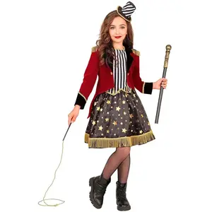 Comparateur de prix : DIRECTRICE DE CIRQUE (robe avec jupon tutu, veste, mini-chapeau)  4-5
