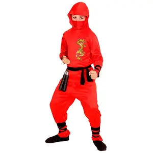 Comparateur de prix : WIDMANN MILANO PARTY FASHION Déguisement Dragon Ninja Rouge - Enfant