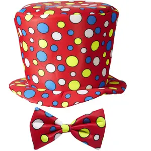 Comparateur de prix : RueDeLaFete Maxi Chapeau et Noeud Papillon Rouge