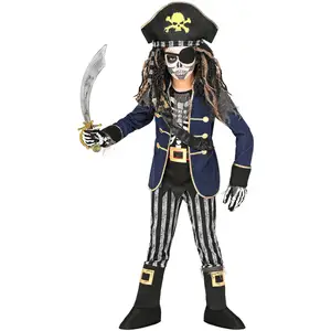 Comparateur de prix : Widmann Déguisement De Capitaine Pirate Squelette Enfant