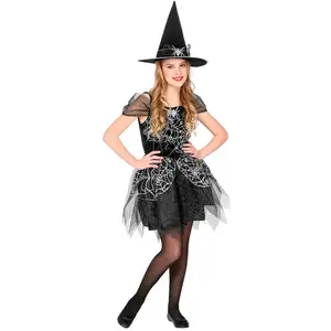 Comparateur de prix : WIDMANN MILANO PARTY FASHION - Costume enfant sorcière, robe et chapeau, magicienne, conte de fées, carnaval, Halloween