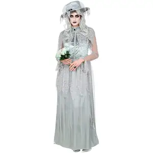 Comparateur de prix : WIDMANN MILANO PARTY FASHION - Costume mariée fantôme, robe, fantôme, zombie, Halloween, carnaval