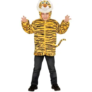 Comparateur de prix : RueDeLaFete Déguisement Tigre en peluche - Enfant