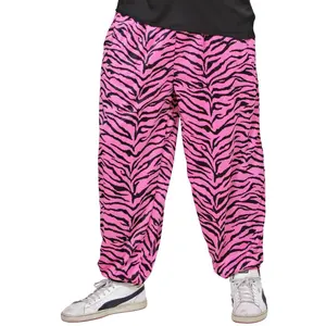 Comparateur de prix : Widmann Pantalon baggy 80's zébré rose