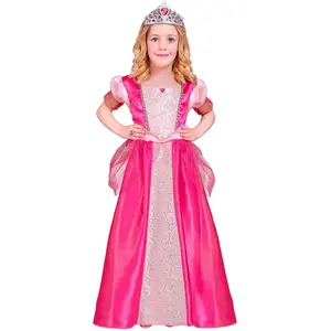 Comparateur de prix : W WIDMANN MILANO Party Fashion - Costume enfant princesse, robe et tiare, reine, conte de fées, costume de carnaval