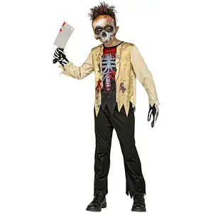 Comparateur de prix : WIDMANN MILANO PARTY FASHION Déguisement de Squelette zombie - Enfant