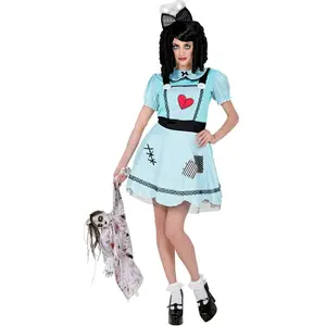 Comparateur de prix : Widmann - Costume de poupée, robe, noeud pour cheveux, poupée tueur, f...