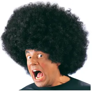 Comparateur de prix : Widmann Perruque - Afro - Noire - Adulte - Intérieur - Mixte - Maxi perruque afro noire