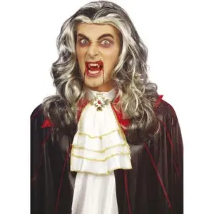 Non communiqué Perruque Vampire / Médiéval éméché - Halloween