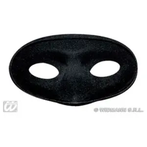 Comparateur de prix : Masque Loup Noir en Tissu pour Soirées Festives - WIDMANN - Adulte Mixte - Intérieur