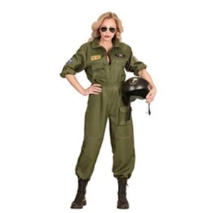 Comparateur de prix : déguisement pilote de combat femme - xl - vert - widmann 65544