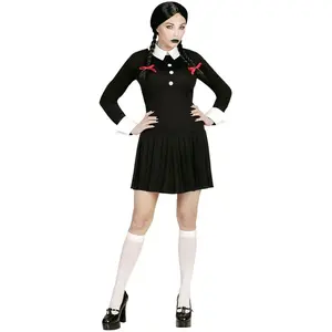 Comparateur de prix : W WIDMANN MILANO Party Fashion - Costume Dark Girl, robe, gothique, Halloween, carnaval