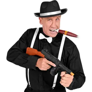 Accessoires - WIDMANN - Gangster - Noir - Enfant - Naissance pas cher