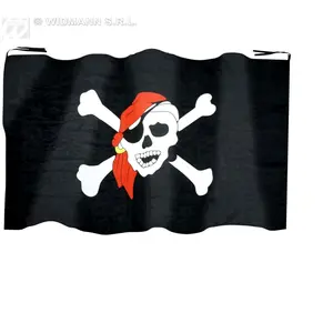 RueDeLaFete Drapeau Pirate pas cher
