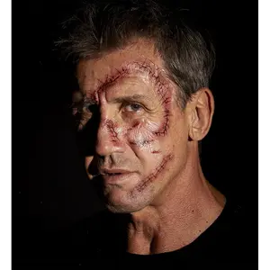 Comparateur de prix : RueDeLaFete Tatouages Temporaires - Trompe L’œil - Points de Suture x 7