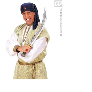 Accessoire de déguisement - WIDMANN - Turban Ali Baba - Enfant - Bleu marine