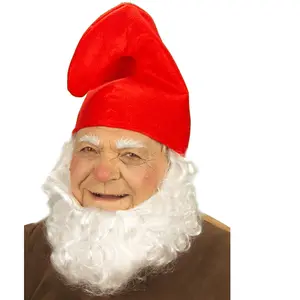 Comparateur de prix : Bonnet de nain rouge - WIDMANN - Taille unique - Polyester