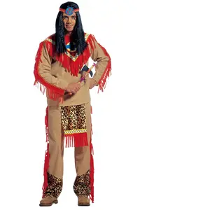 WIDMANN MILANO PARTY FASHION W Costume d'indien pour Adulte, 11000948, Multicolore, 52