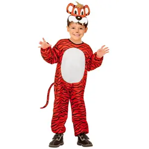 Comparateur de prix : RueDeLaFete Déguisement bébé tigre avec coiffe - 2/3 ans