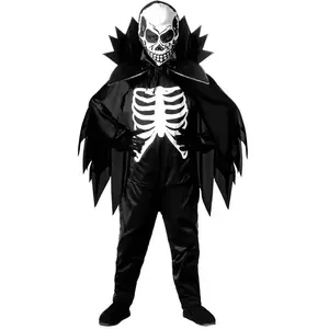 W WIDMANN MILANO Party Fashion - Costume pour enfants Squelette, Faucheuse, Grim Reaper, Halloween