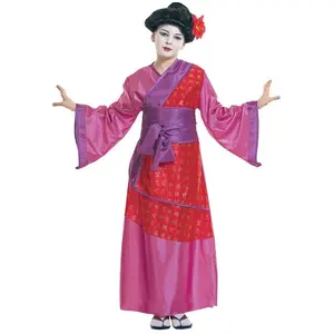 Comparateur de prix : Widmann Costume Geisha Enfant - Rouge / rose / violet - 158 cm