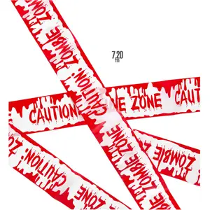 Comparateur de prix : Bande zone zombie Halloween taille unique