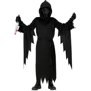 W WIDMANN MILANO Party Fashion - Costume enfant Faucheur, Grim Reaper, Killer, Halloween pas cher